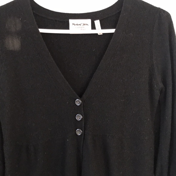 Michael Stars Cashmere Blend Cardigan - Picture 2 of 3